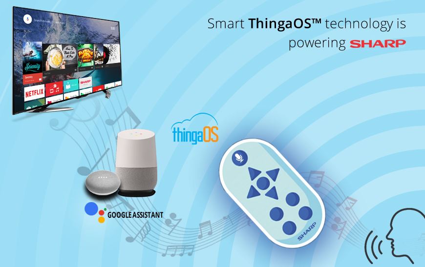 Tantiv4 Inc’s Smart ThingaOS™ technology is powering Sharp’s BDR 2B-C10BT1 series